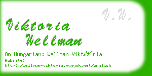 viktoria wellman business card
